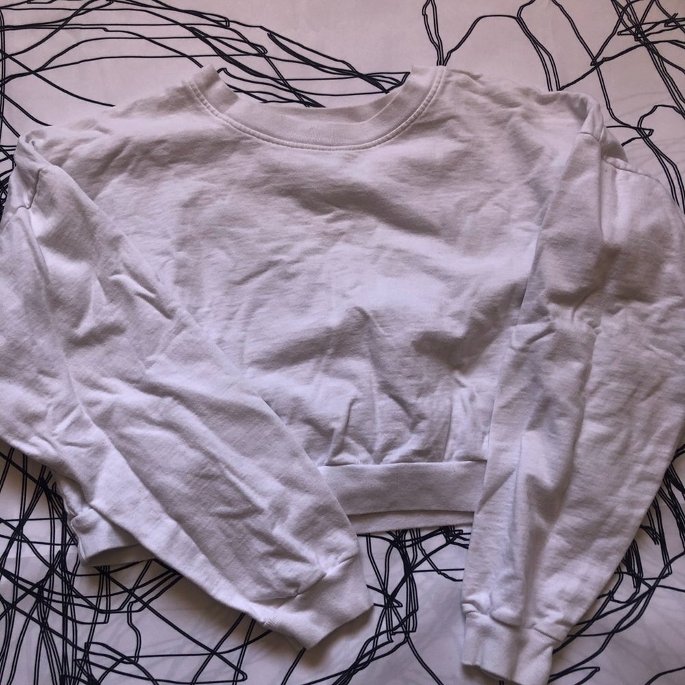 American Apparel Cropped Sweatshirt